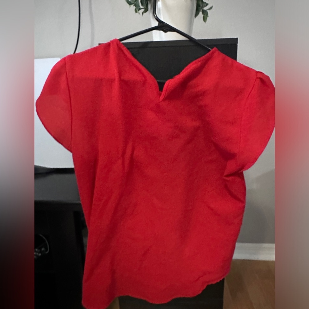 Red blouse - Picture 2 of 2